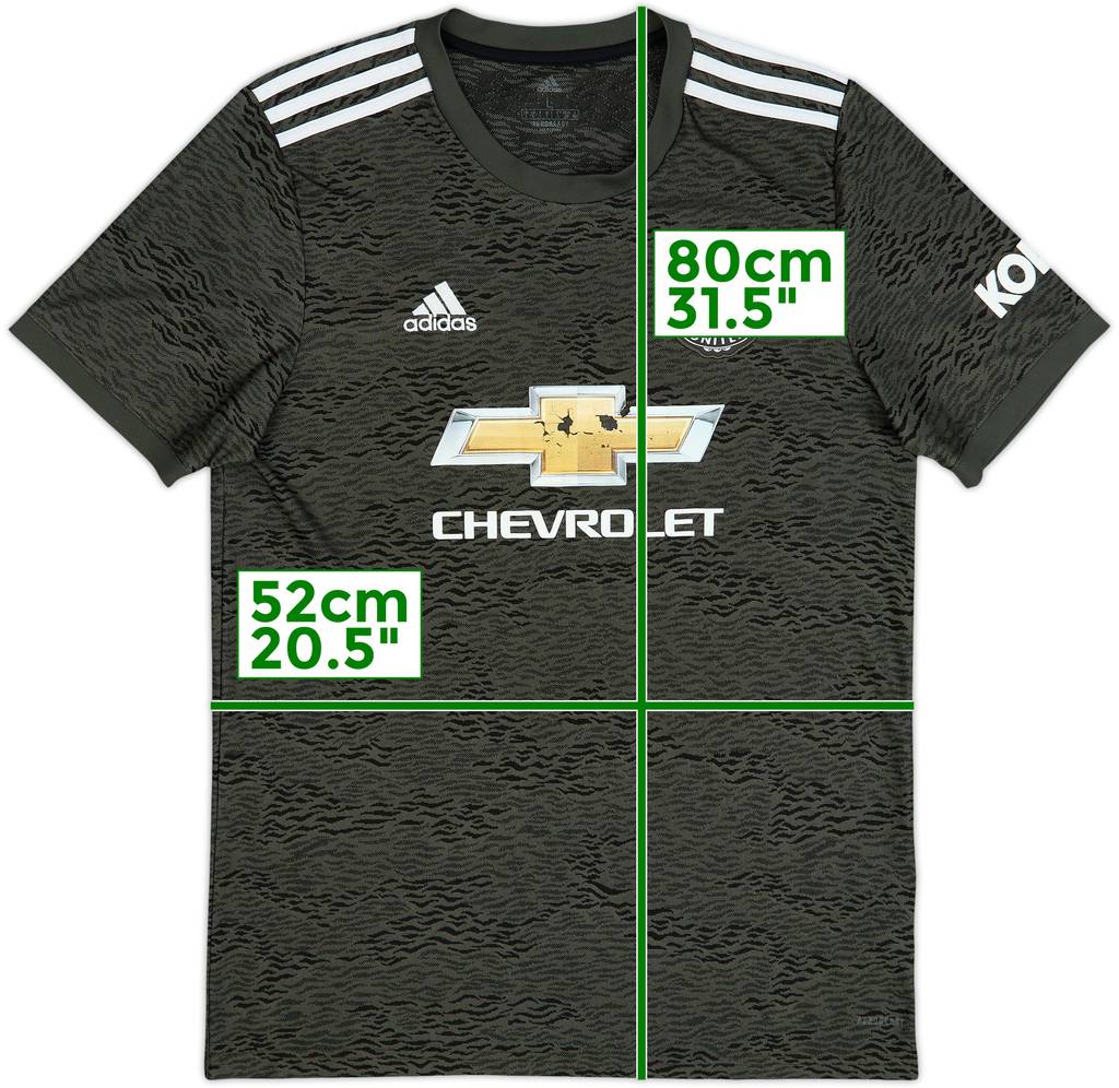 2020-21 Manchester United Away Shirt - 5/10 - (L)