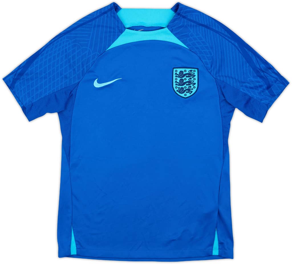 2022-24 England Nike Training Shirt - 9/10 - (L.Boys)