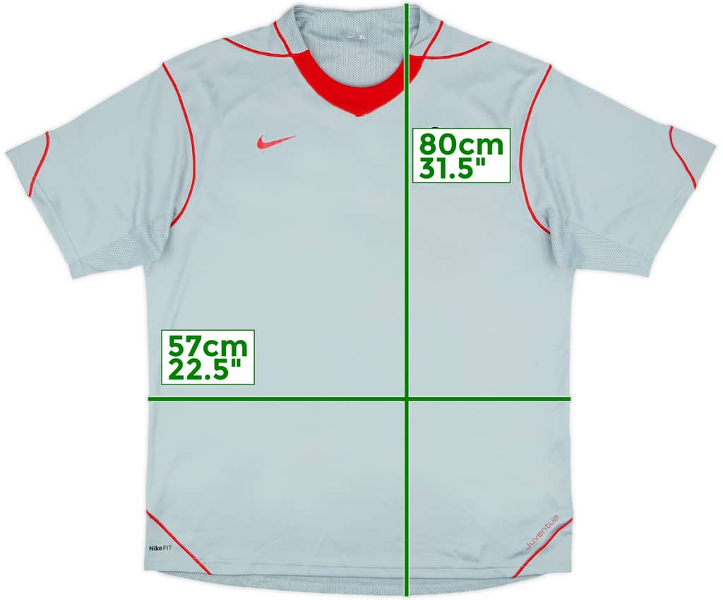 2007-08 Juventus Nike Training Shirt - 8/10 - (XL)