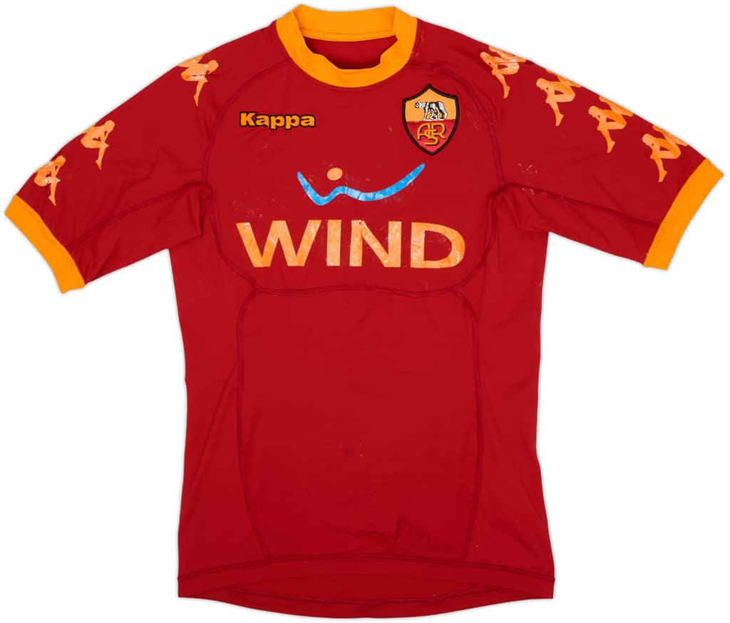 2010-11 Roma Home Shirt - 4/10 - (S)