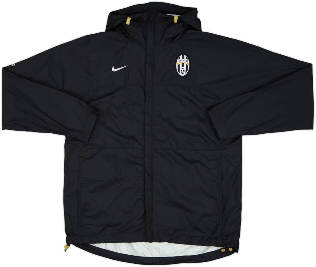 2008-09 Juventus Nike Hooded Rain Jacket - 8/10 - (M)
