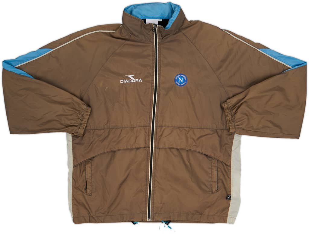 2002-03 Napoli Diadora Track Jacket - 8/10 - (S)