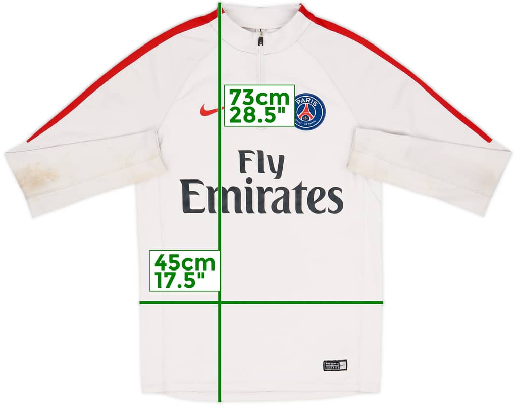 2014-15 Paris Saint-Germain Nike Track Jacket - 4/10 - (S)