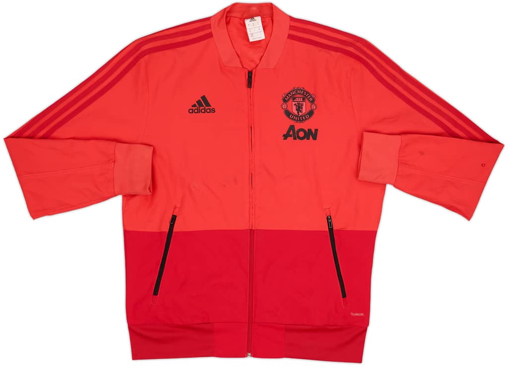 2018-19 Manchester United adidas Track Jacket - 5/10 - (M)