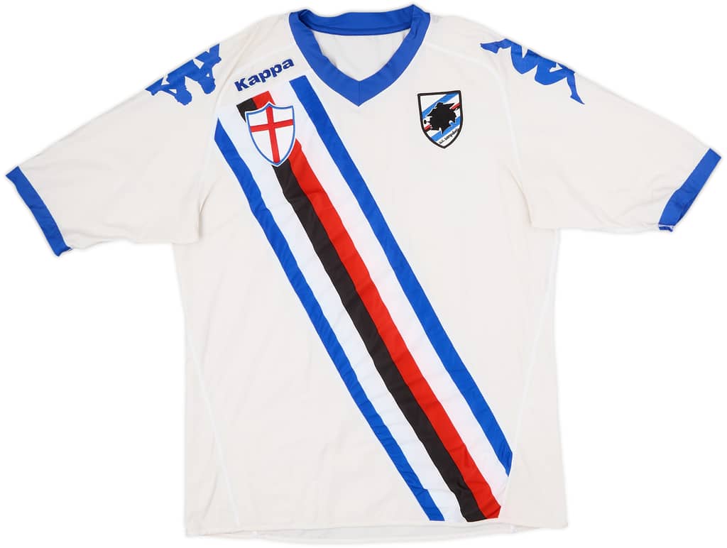2010-11 Sampdoria Away Shirt - 6/10 - (XL)