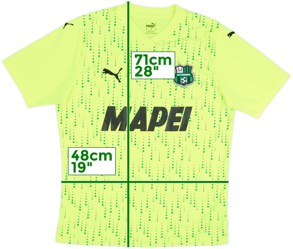 2023-24 Sassuolo Third Shirt - 10/10 - (M)