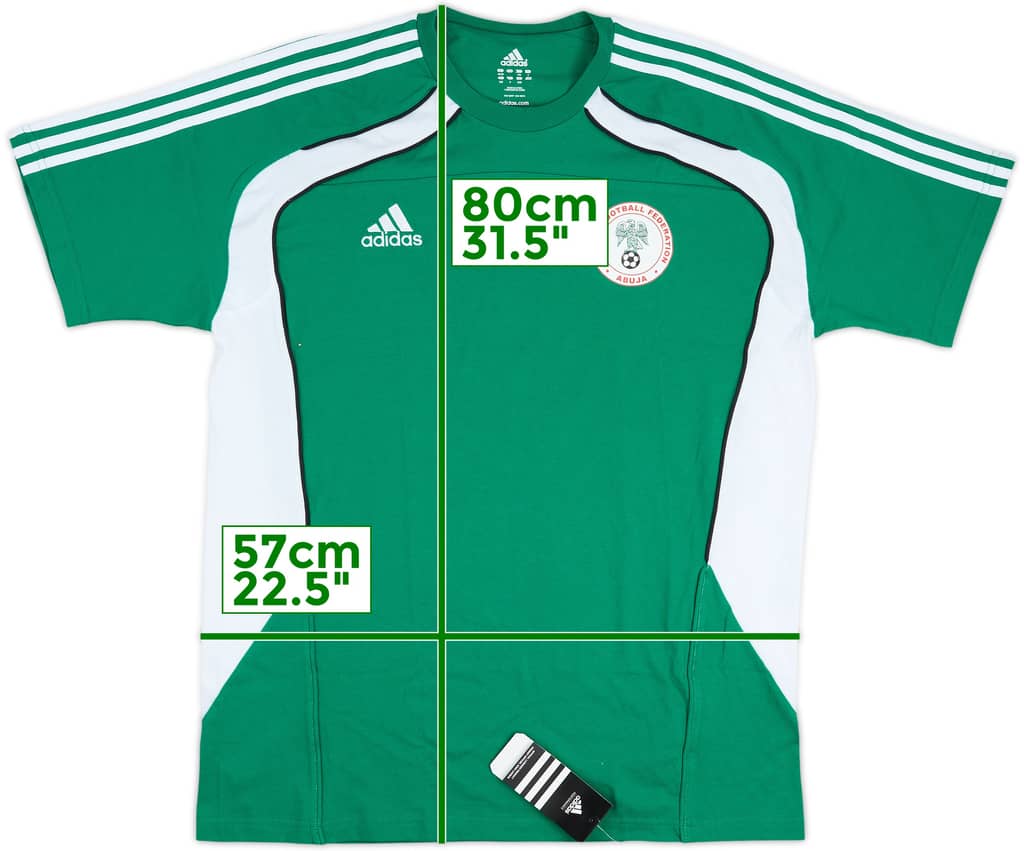 2009-10 Nigeria adidas Cotton Tee (XL/XXL)