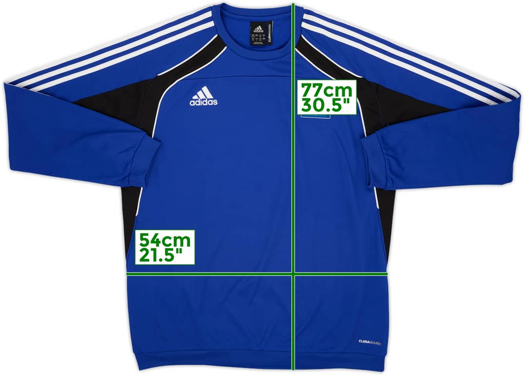 2010-11 Hamburg adidas Sweat Top - 8/10 - (XL)