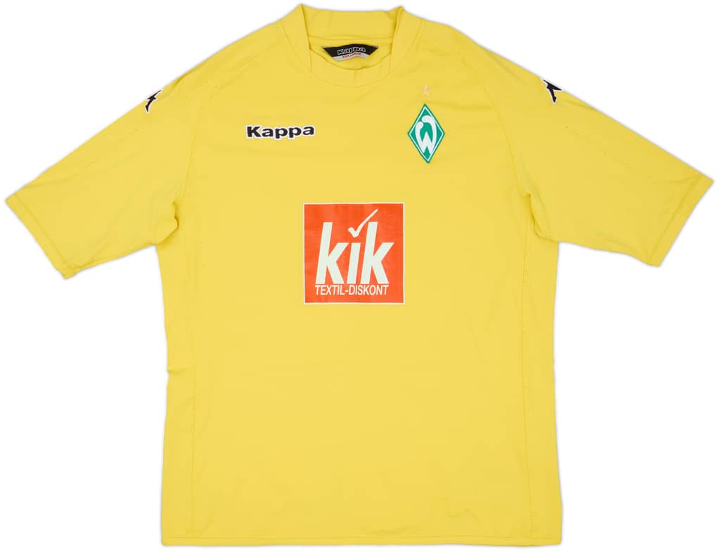 2005-06 Werder Bremen GK S/S Shirt - 7/10 - (3XL)