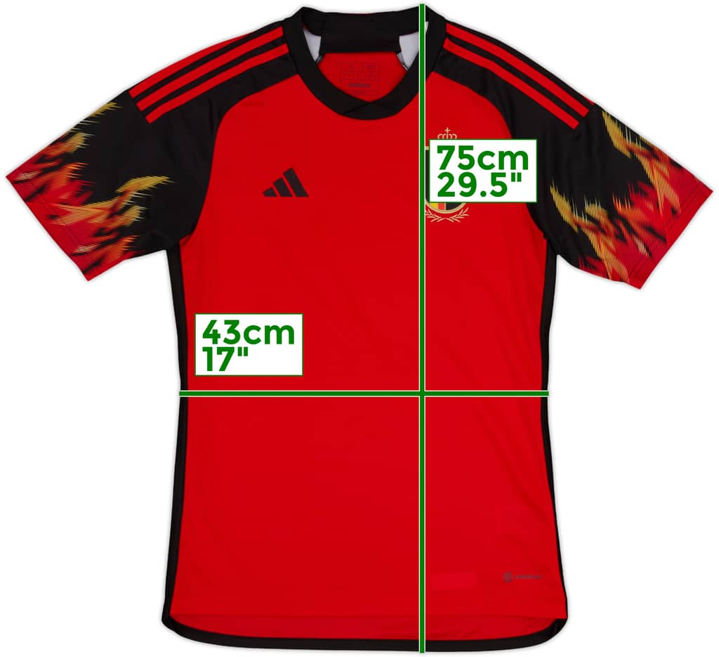 2022-23 Belgium Home Shirt - 10/10 - (S)