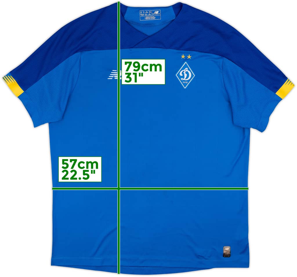 2019-20 Dynamo Kyiv Away Shirt - 8/10 - (XL)