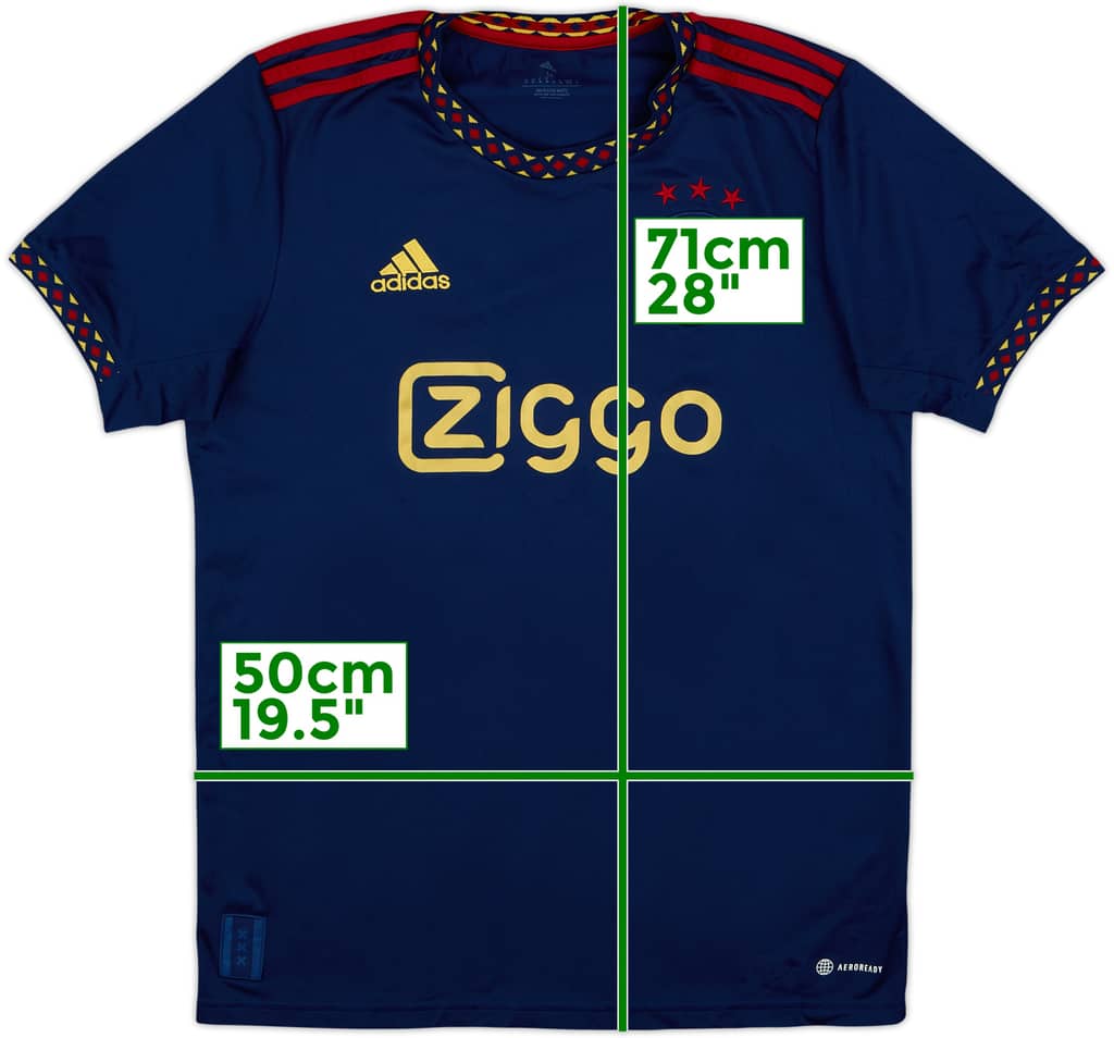 2022-23 Ajax Away Shirt - 10/10 - (M)