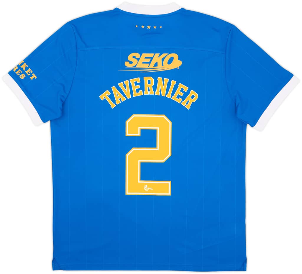 2021-22 Rangers Home Shirt Tavernier #2