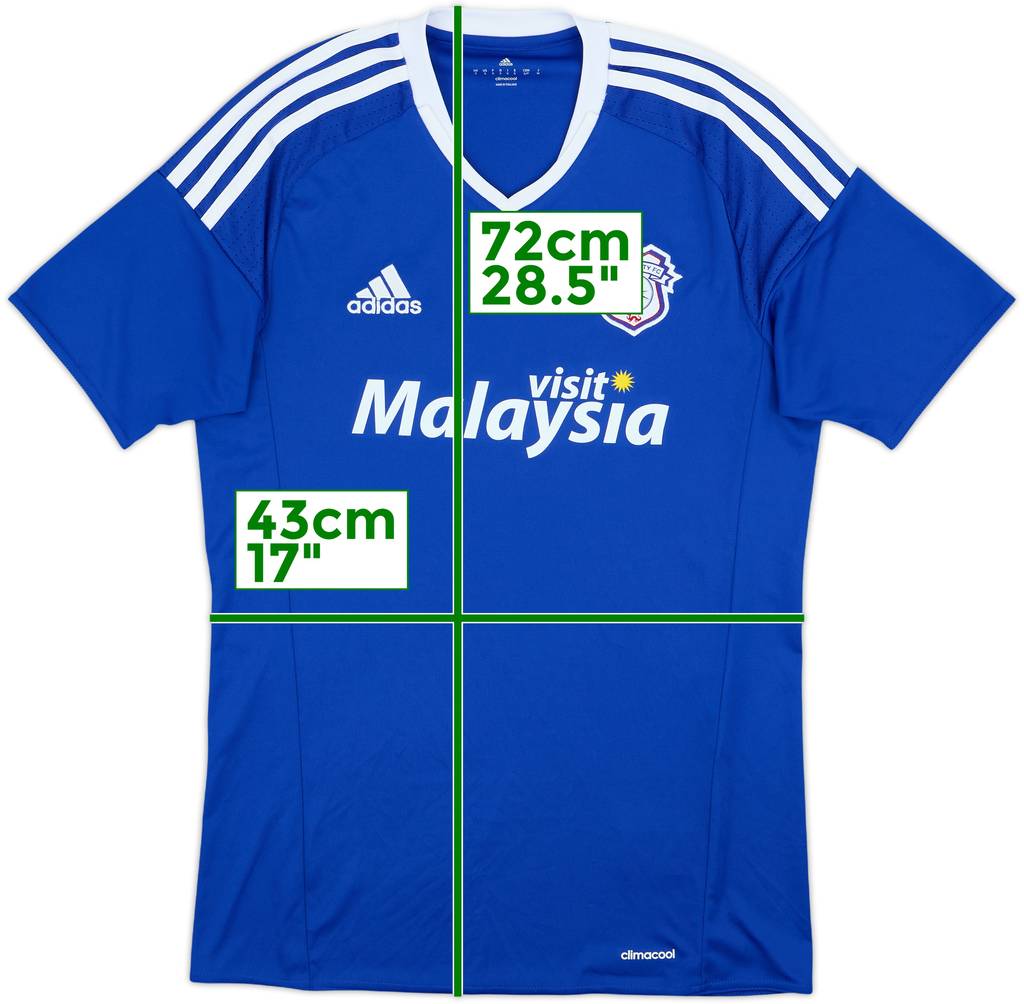 2016-17 Cardiff Home Shirt - 10/10 - (S)