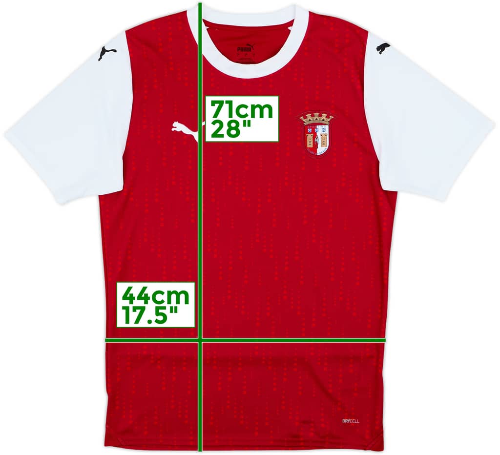 2023-24 Braga Home Shirt - 7/10 - (S)