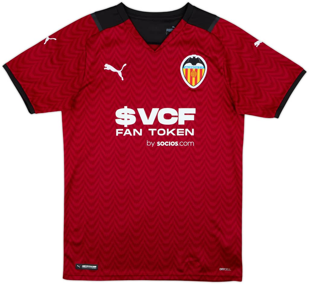2021-22 Valencia Away Shirt - 10/10 - (S)