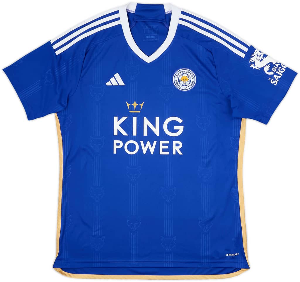 2023-24 Leicester Home Shirt - 10/10 - (L)