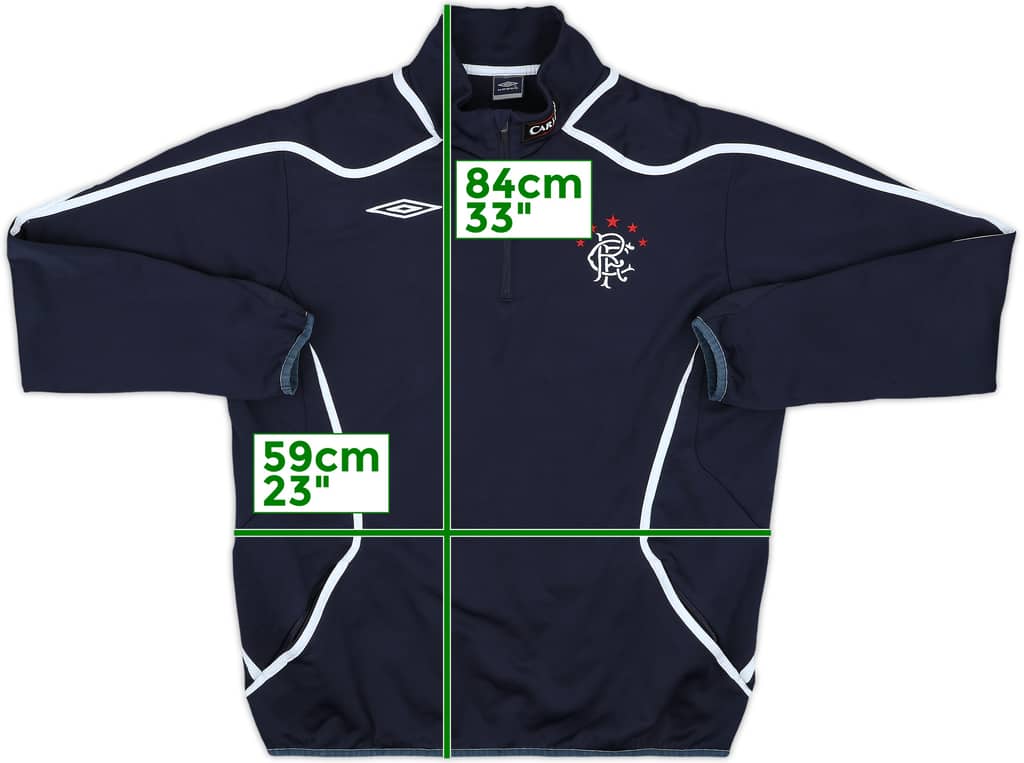 2005-06 Rangers Umbro Track Jacket - 8/10 - (XL)
