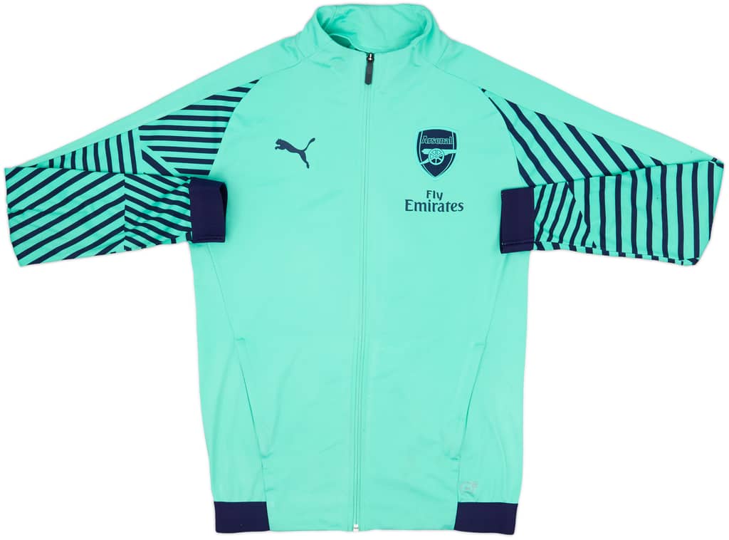 2017-18 Arsenal Puma Track Jacket - 8/10 - (S)