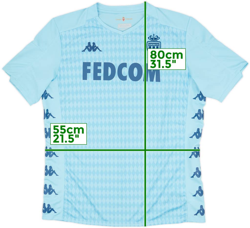 2019-20 Monaco Third Shirt - 8/10 - (XXL)