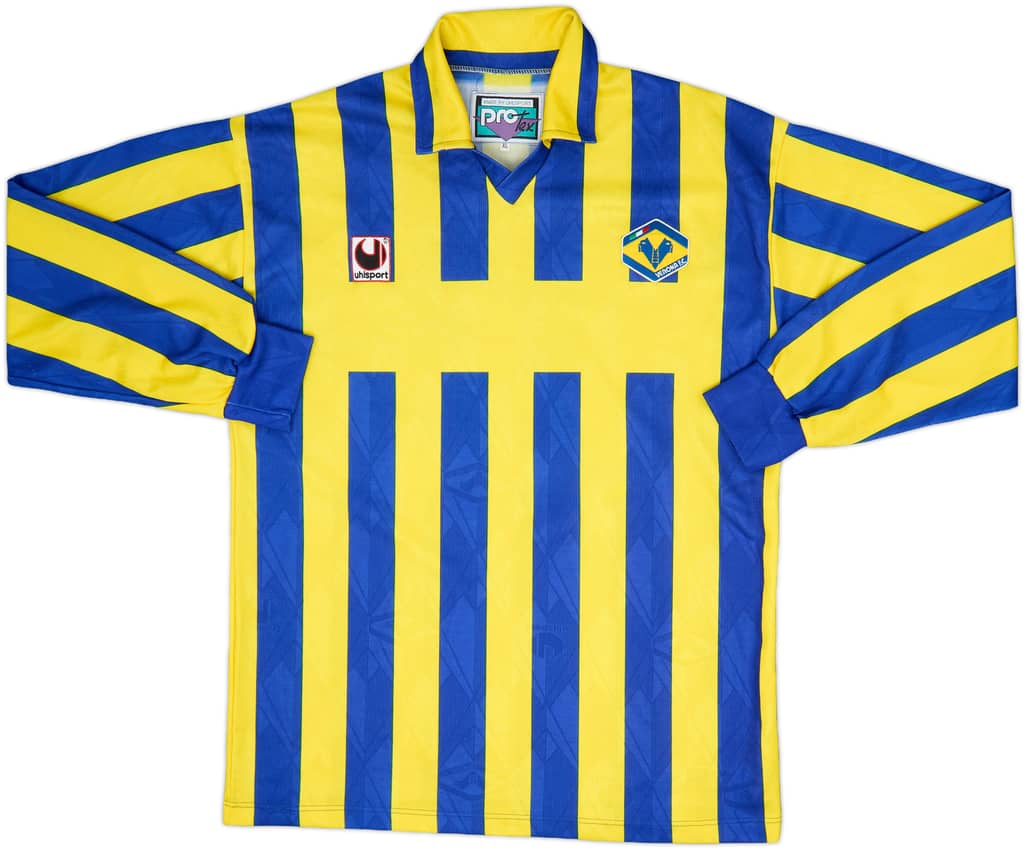 1992-94 Verona Home L/S Shirt #11 - 8/10 - (XL)