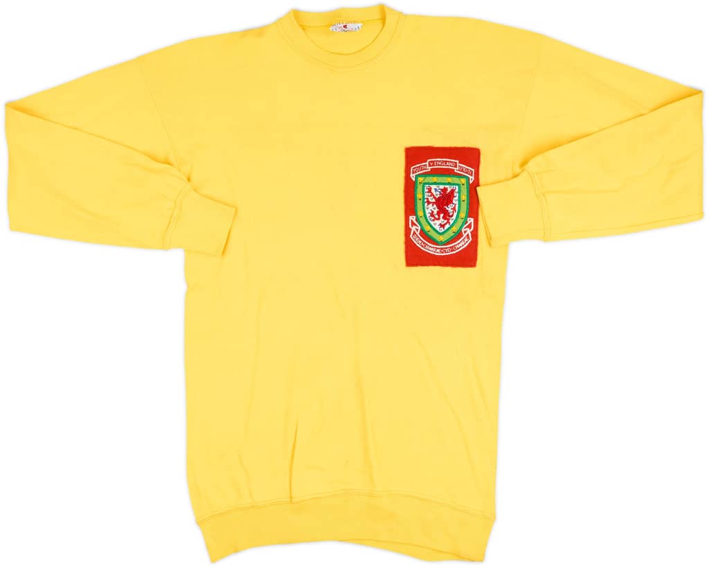 1970-71 Wales Youth Player Issue GK Shirt - 6/10 - (M)