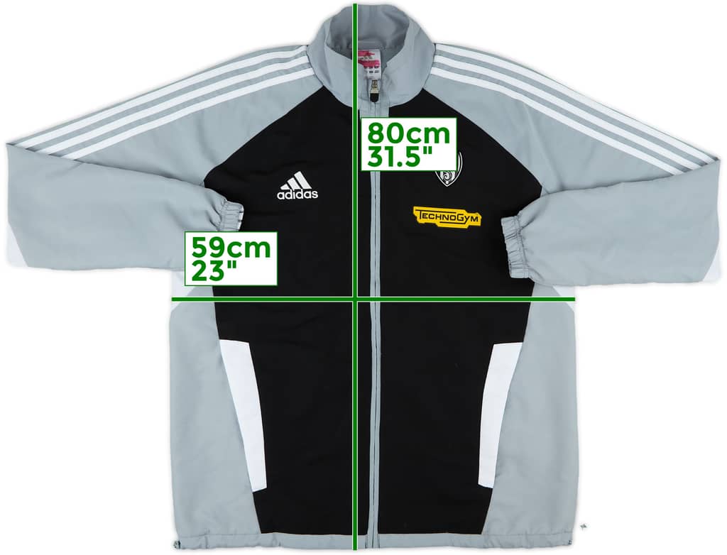 2011-12 Cesena adidas Track Jacket - 8/10 - (L)
