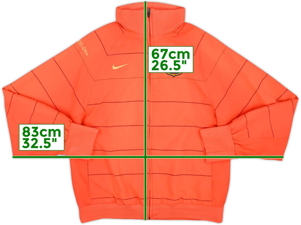 2008-09 Barcelona Nike Track Jacket - 8/10 - (S)