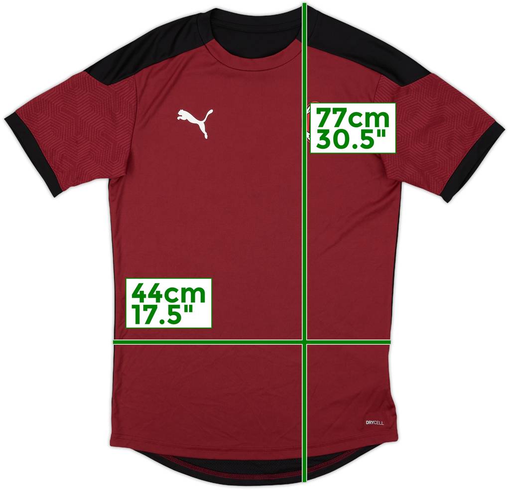 2020-21 AC Milan Puma Training Shirt - 10/10 - (S)