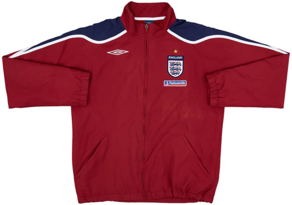 2007-09 England Umbro Track Jacket - 7/10 - (M)