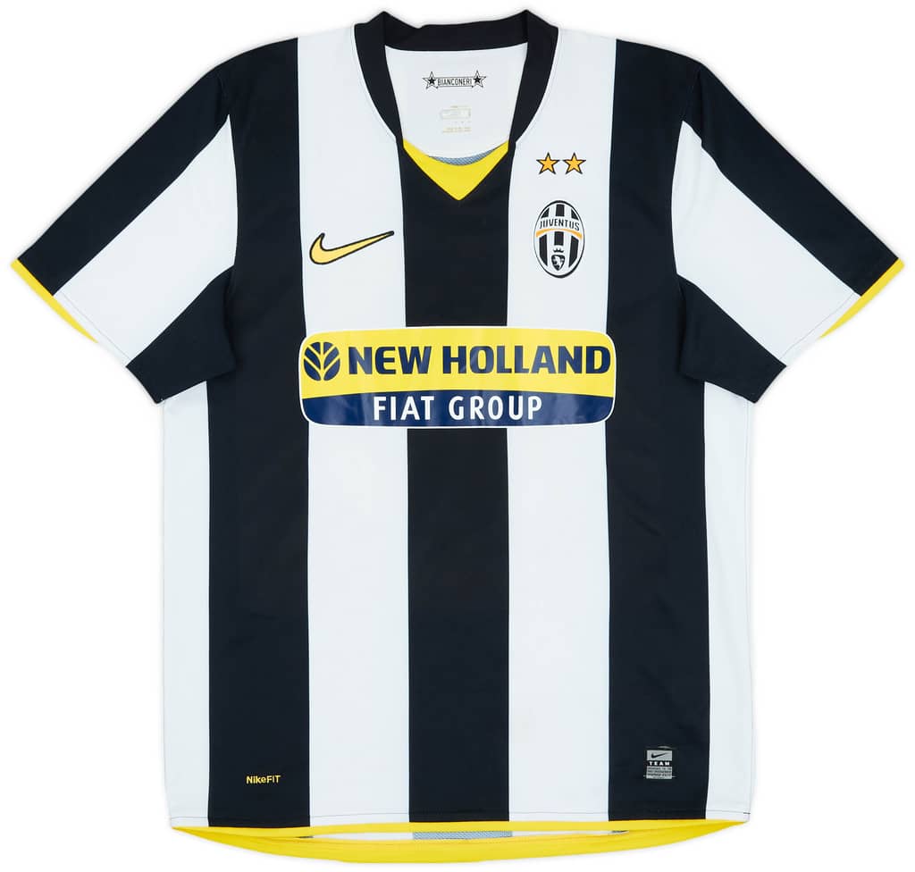 2008-09 Juventus Home Shirt Del Piero #10 - 8/10 - (M)