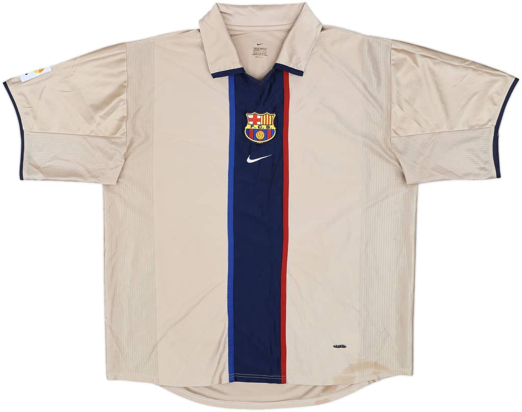 2001-03 Barcelona Away Shirt Rivaldo #10 - 8/10 - (XXL)