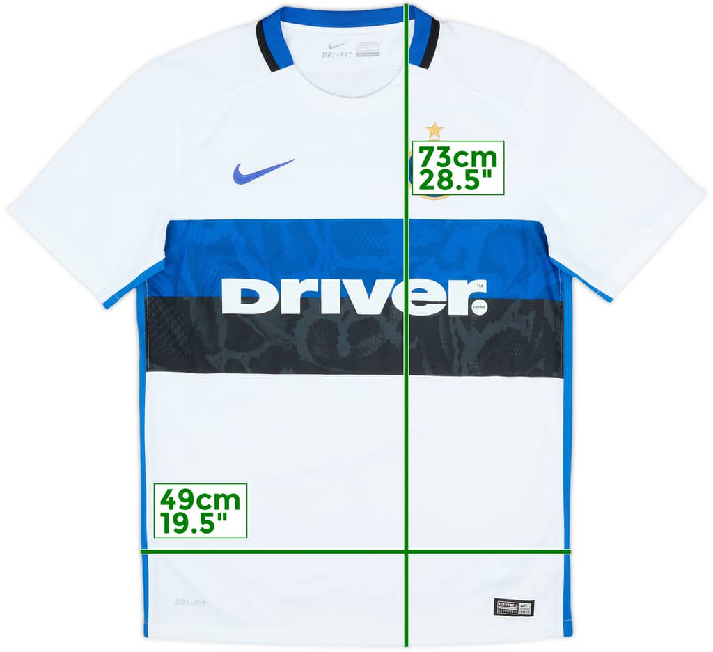 2015-16 Inter Milan Away Shirt - 9/10 - (M)