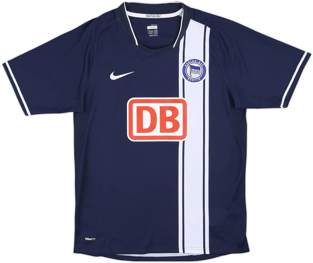 2007-08 Hertha Berlin Home Shirt - 9/10 - (S)