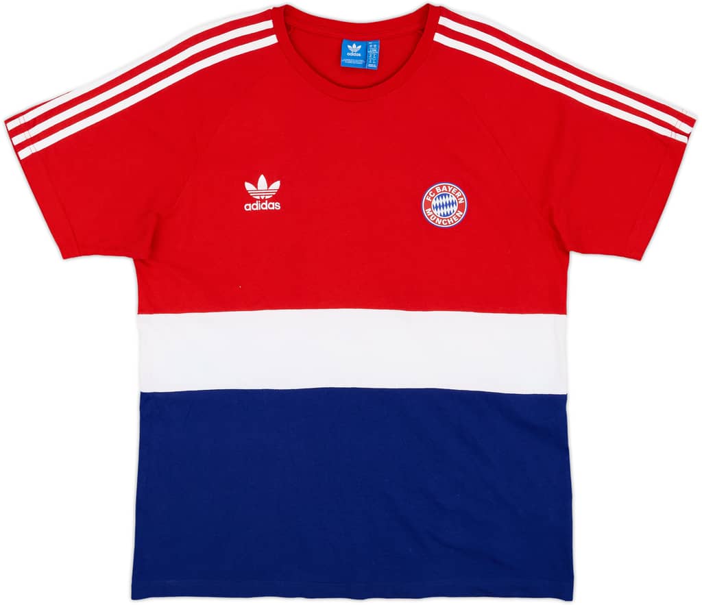 2016-17 Bayern Munich adidas Cotton Tee - 8/10 - (XL)