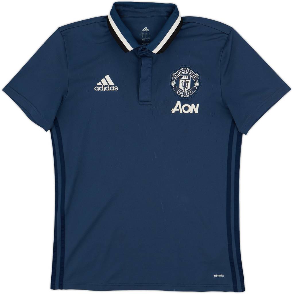 2016-17 Manchester United adidas Polo Shirt - 7/10 - (M)