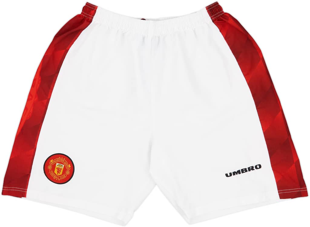 1996-97 Manchester United Home Shorts - 7/10 - (M)
