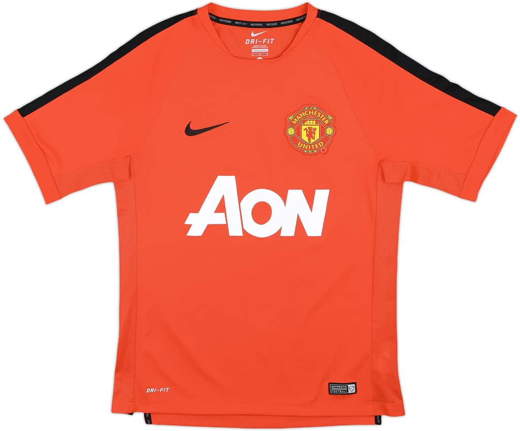 2014-15 Manchester United Nike Training Shirt - 10/10 - (M)