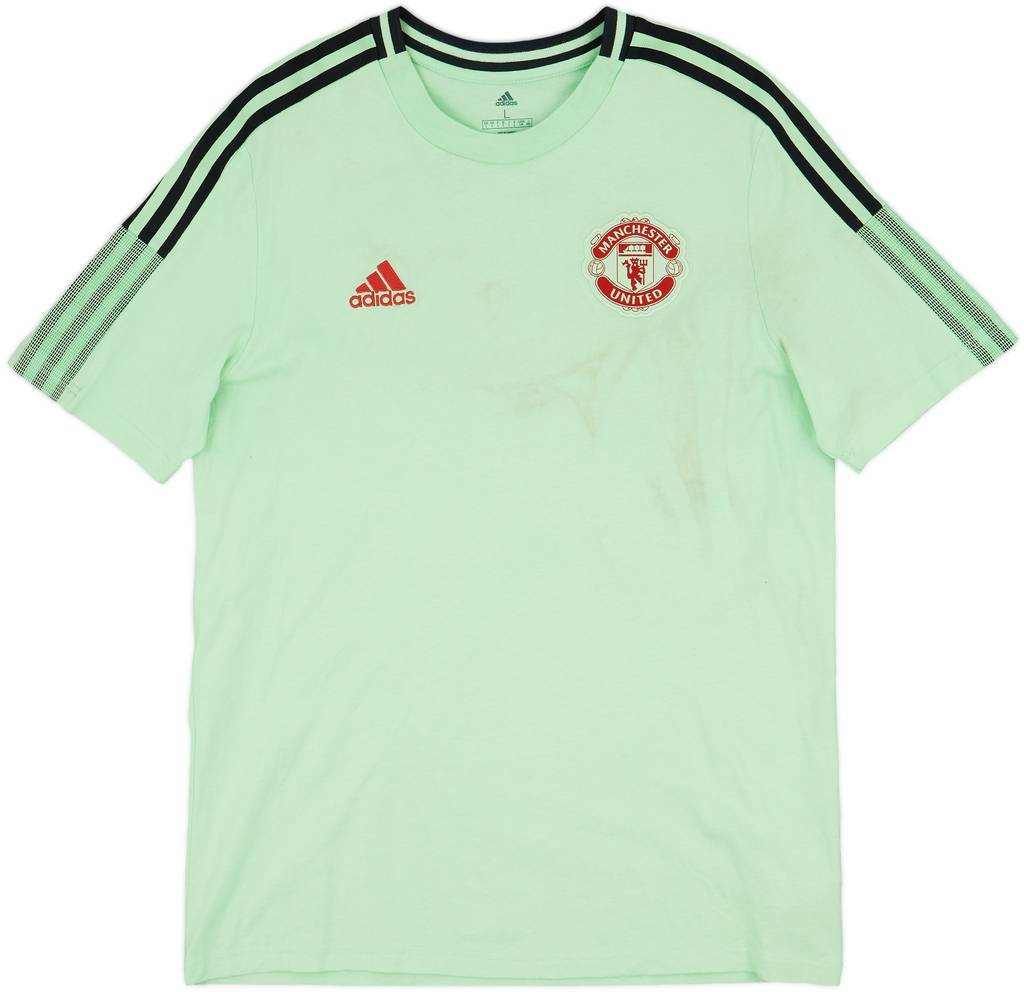 2020-21 Manchester United adidas Cotton Tee - 4/10 - (L)