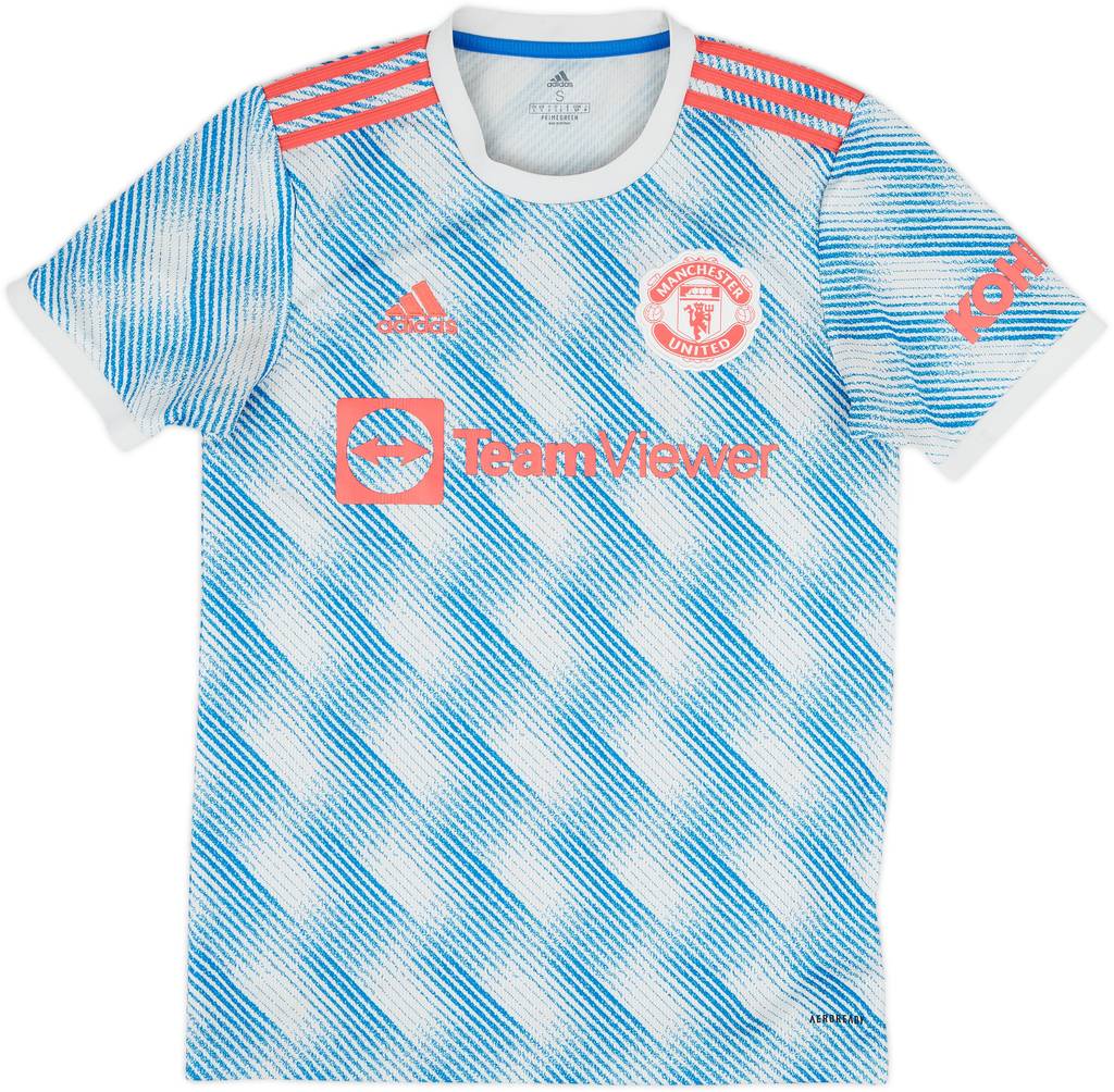 2021-22 Manchester United Away Shirt - 5/10 - (S)