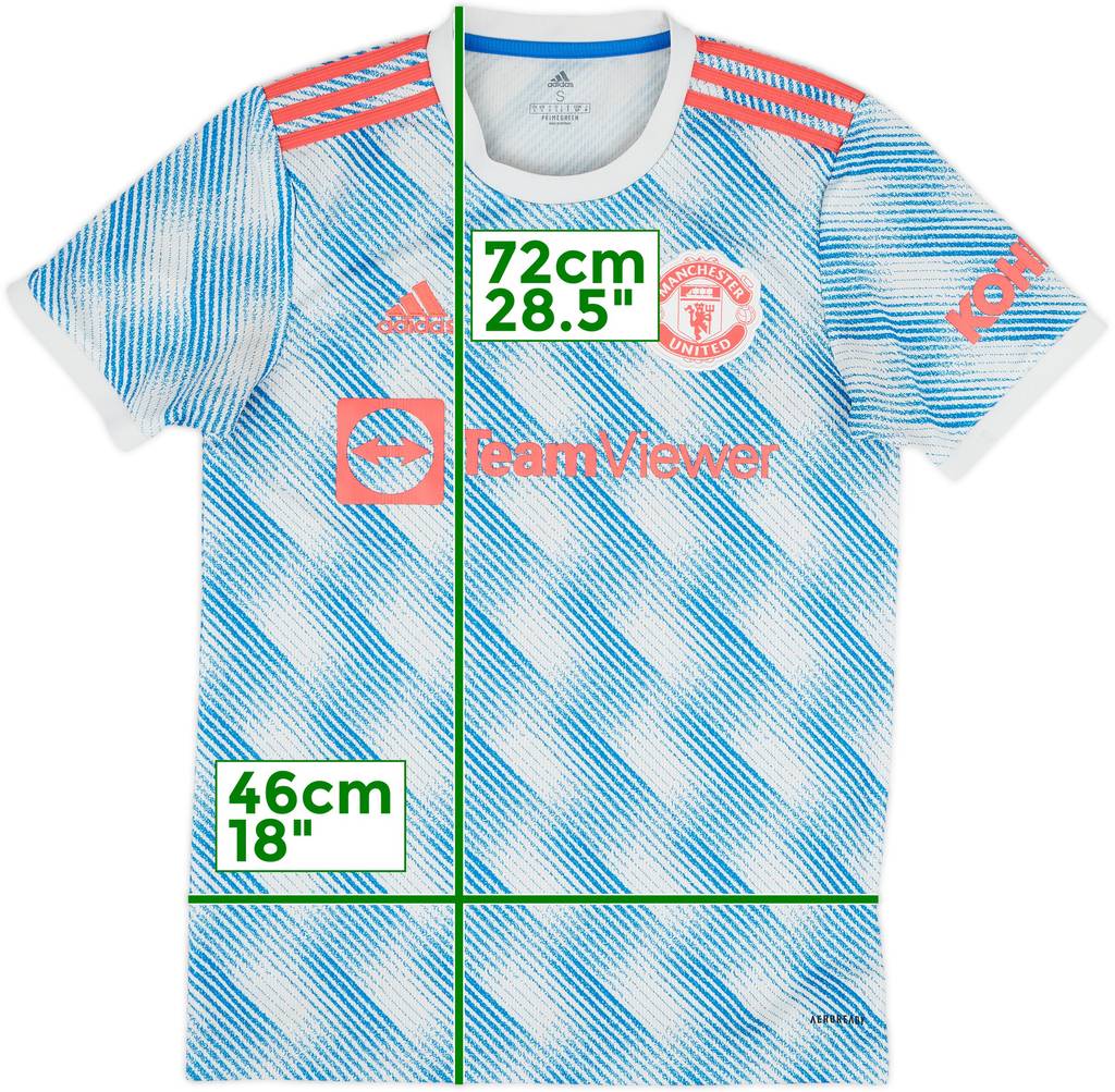 2021-22 Manchester United Away Shirt - 5/10 - (S)