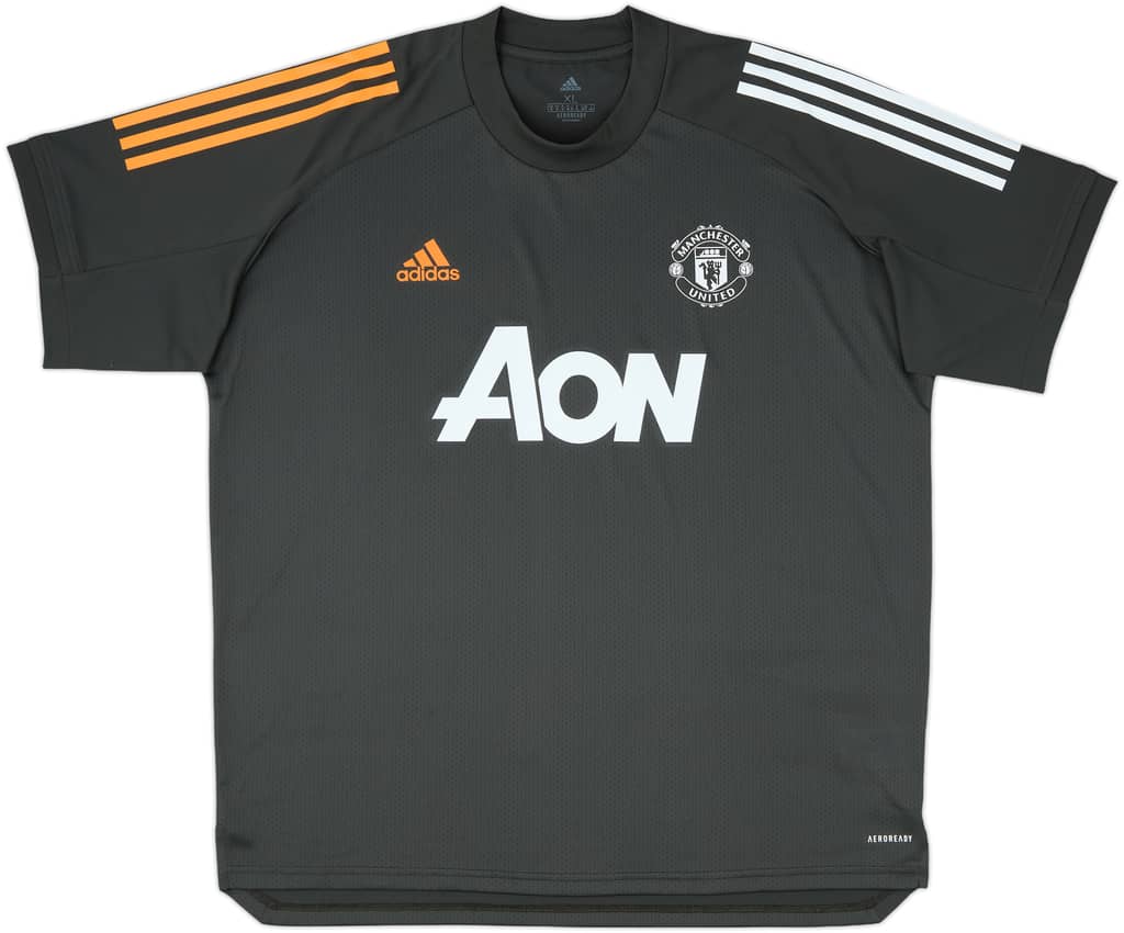 2020-21 Manchester United adidas Training Shirt - 9/10 - (XL)