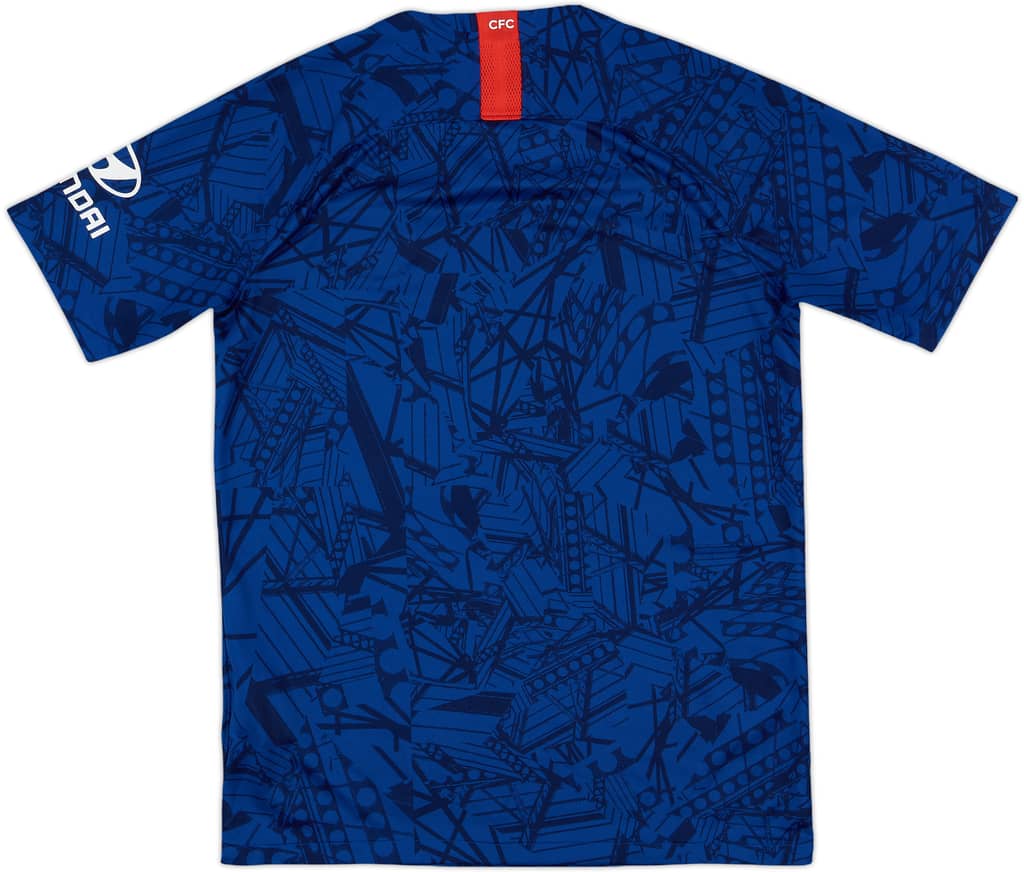 2019-20 Chelsea Home Shirt - 9/10 - (XL.Boys)