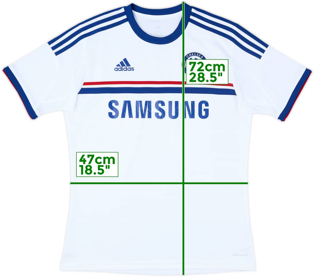 2013-14 Chelsea Away Shirt - 6/10 - (XL.Boys)