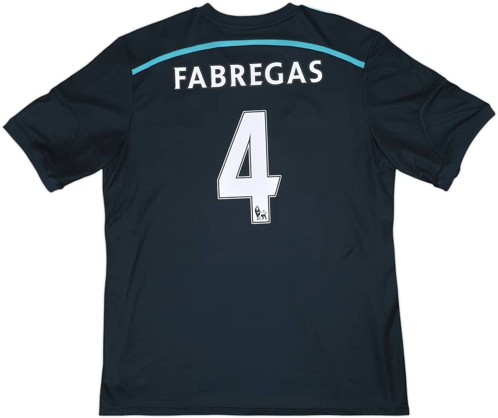 2014-15 Chelsea Third Shirt Fabregas #4 - 10/10 - (XXL)