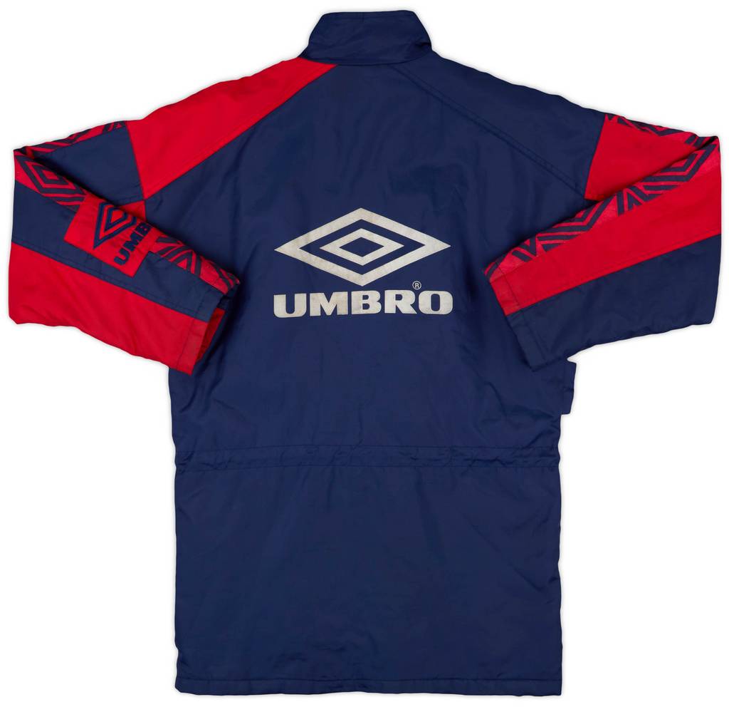 1996-97 Chelsea Umbro Padded Bench Coat - 8/10 - (L.Boys)
