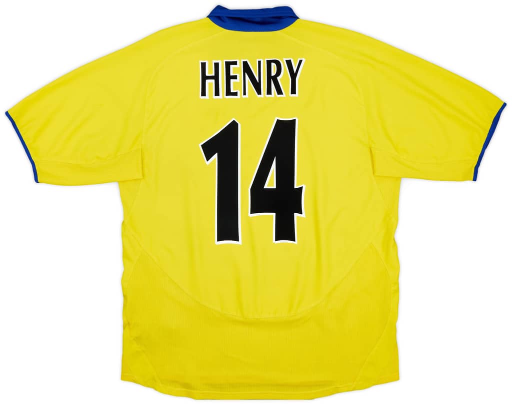 2003-05 Arsenal Away Shirt Henry #14 - 7/10 - (M)