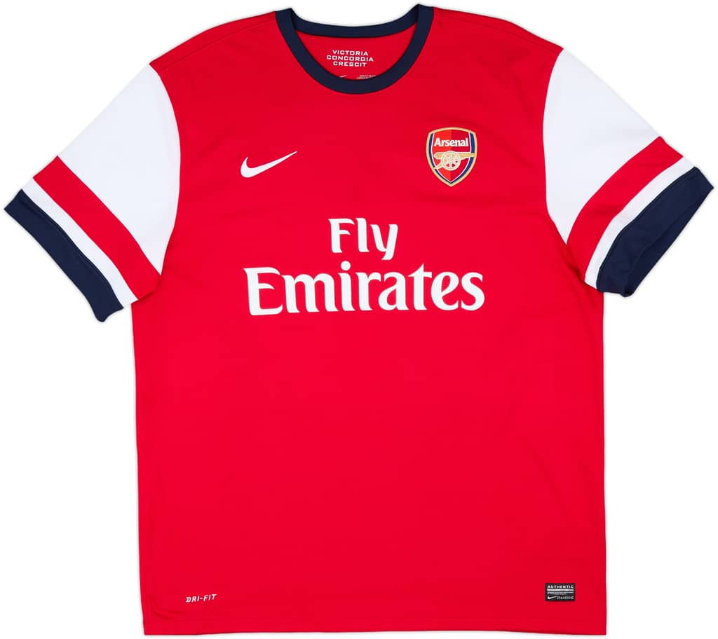 2012-14 Arsenal Home Shirt Ramsey #16 - 9/10 - (XL)