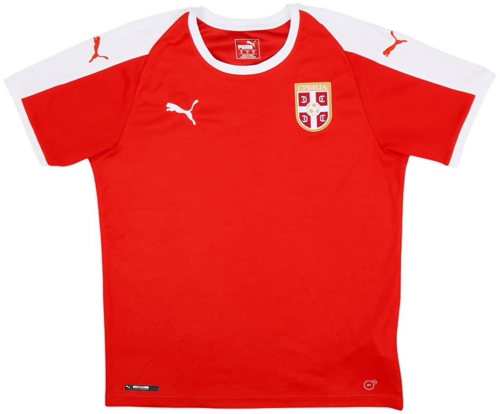 2018-19 Serbia Home Shirt - 9/10 - (M)