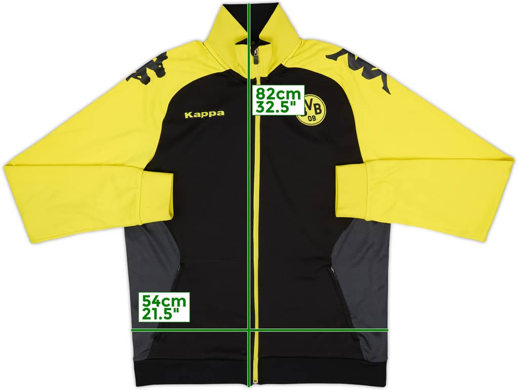 2010-11 Borussia Dortmund Kappa Track Jacket - 8/10 - (XL)